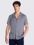 Moss Short Sleeve Geo Shirt, Blue