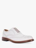 Dune Solihull Wing-Tip Brogue Shoes, White