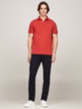 Tommy Hilfiger Short-Sleeved Polo Shirt, Terra Red