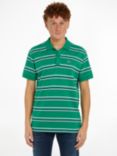 Tommy Hilfiger Regular Essential Polo Shirt, Green Malachite