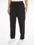 Tommy Hilfiger Tech Cotton Casual Trousers, Black