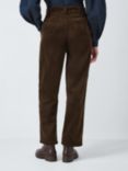 Barbour Tomorrow's Archive Julianne Cotton Corduroy Trousers, Dark Chocolate