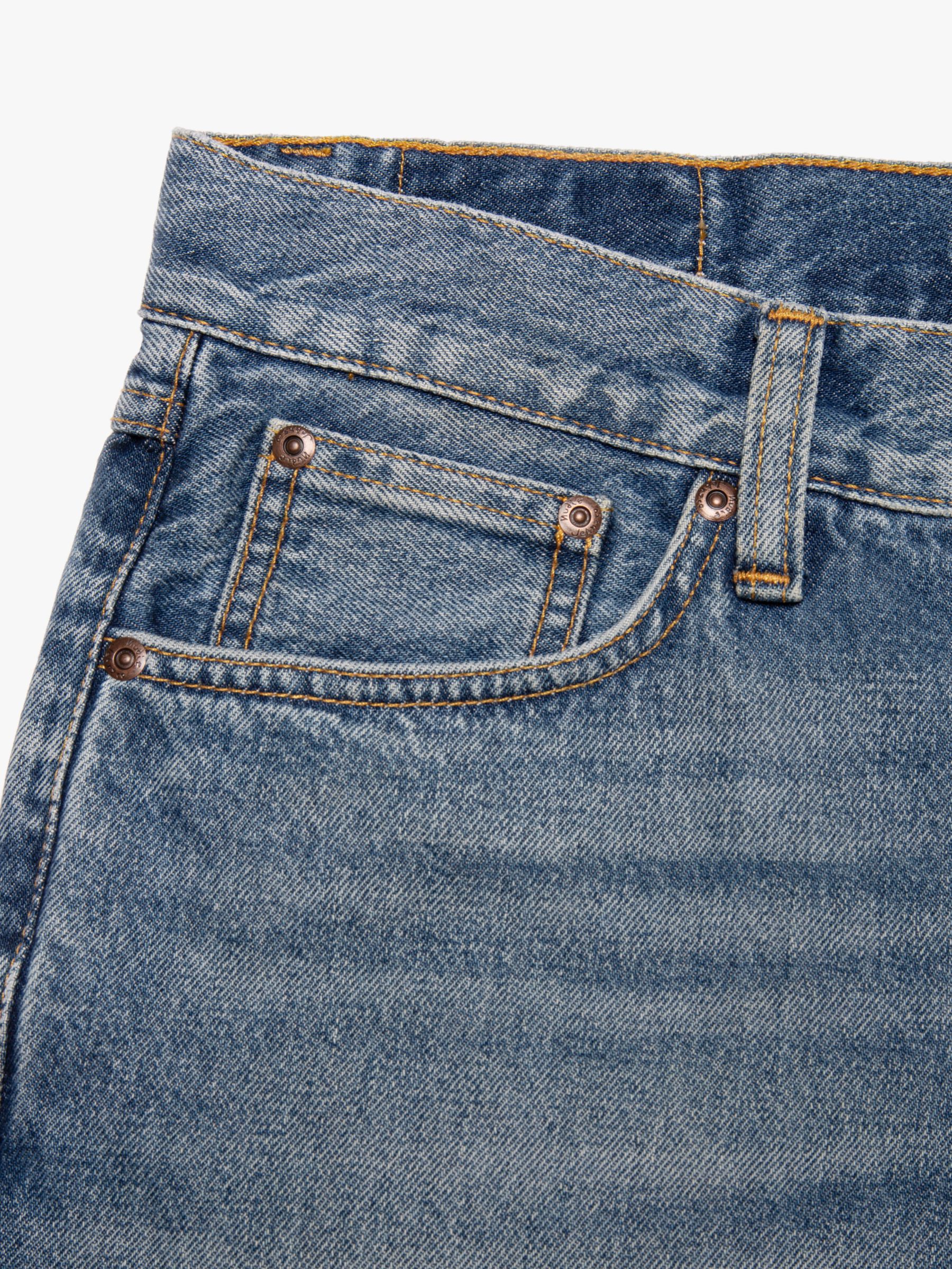 Buy Nudie Jeans Josh Denim Shorts, Blue Online at johnlewis.com