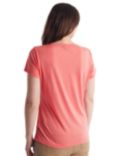 Rohan Merino Cool Shirt Sleeve T-Shirt, Coral Pink Marl