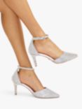 Carvela Shine Embellished Court Shoes, Silver