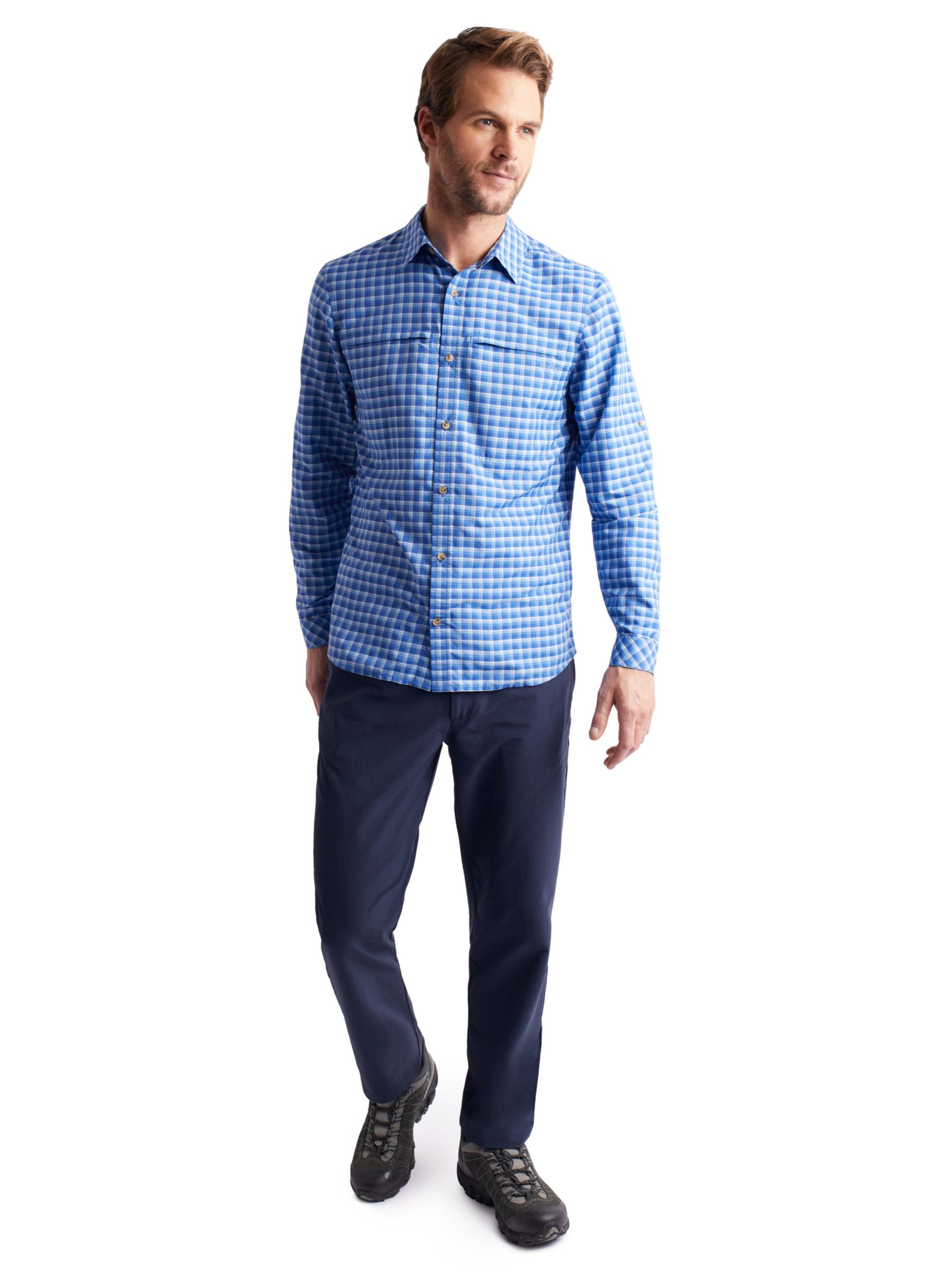Buy Rohan Zenith Long Sleeve Shirt, Blue Online at johnlewis.com