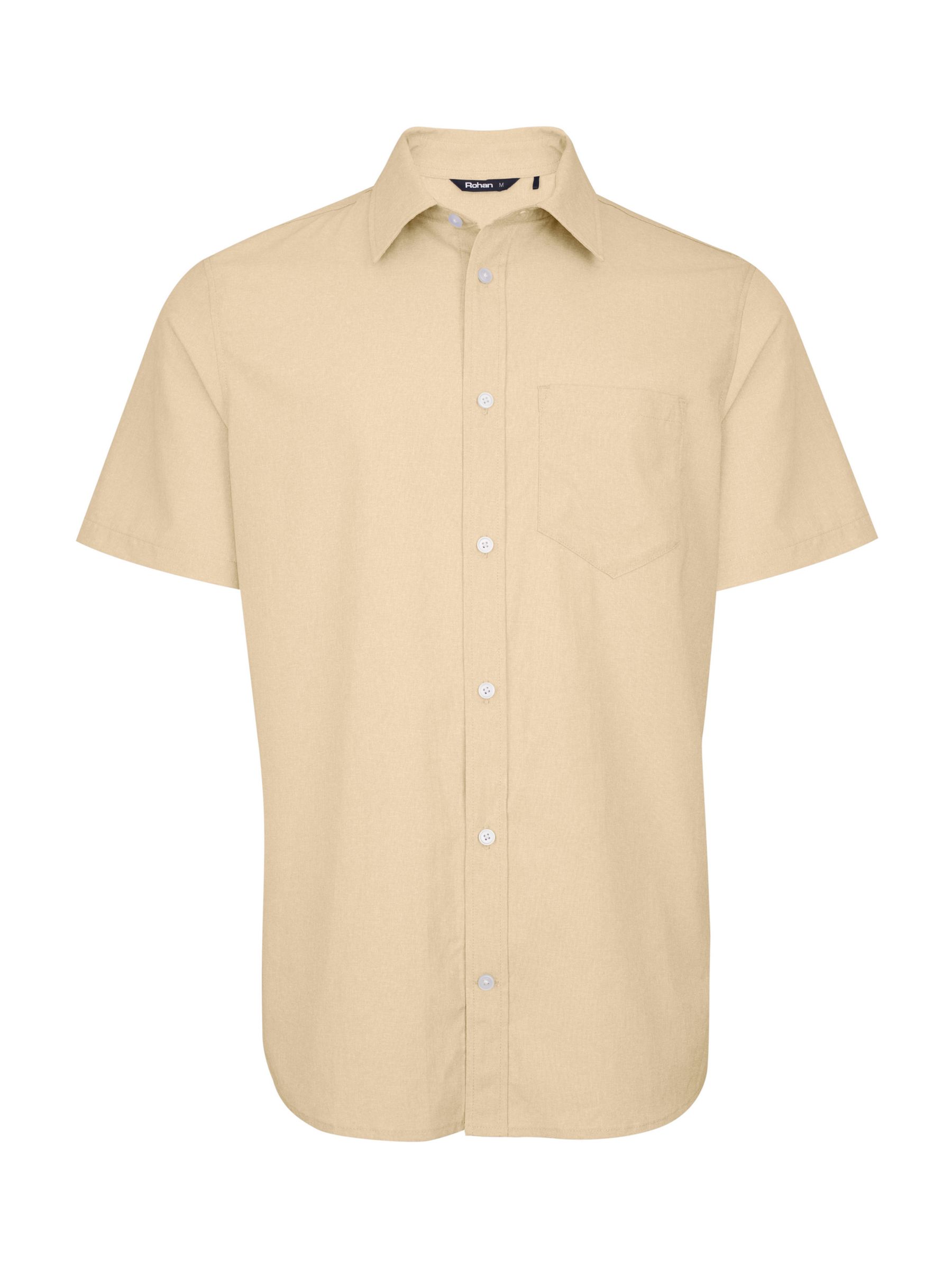 Buy Rohan Finchley Lightweight Short Sleeve Shirt, Iris Yellow Online at johnlewis.com