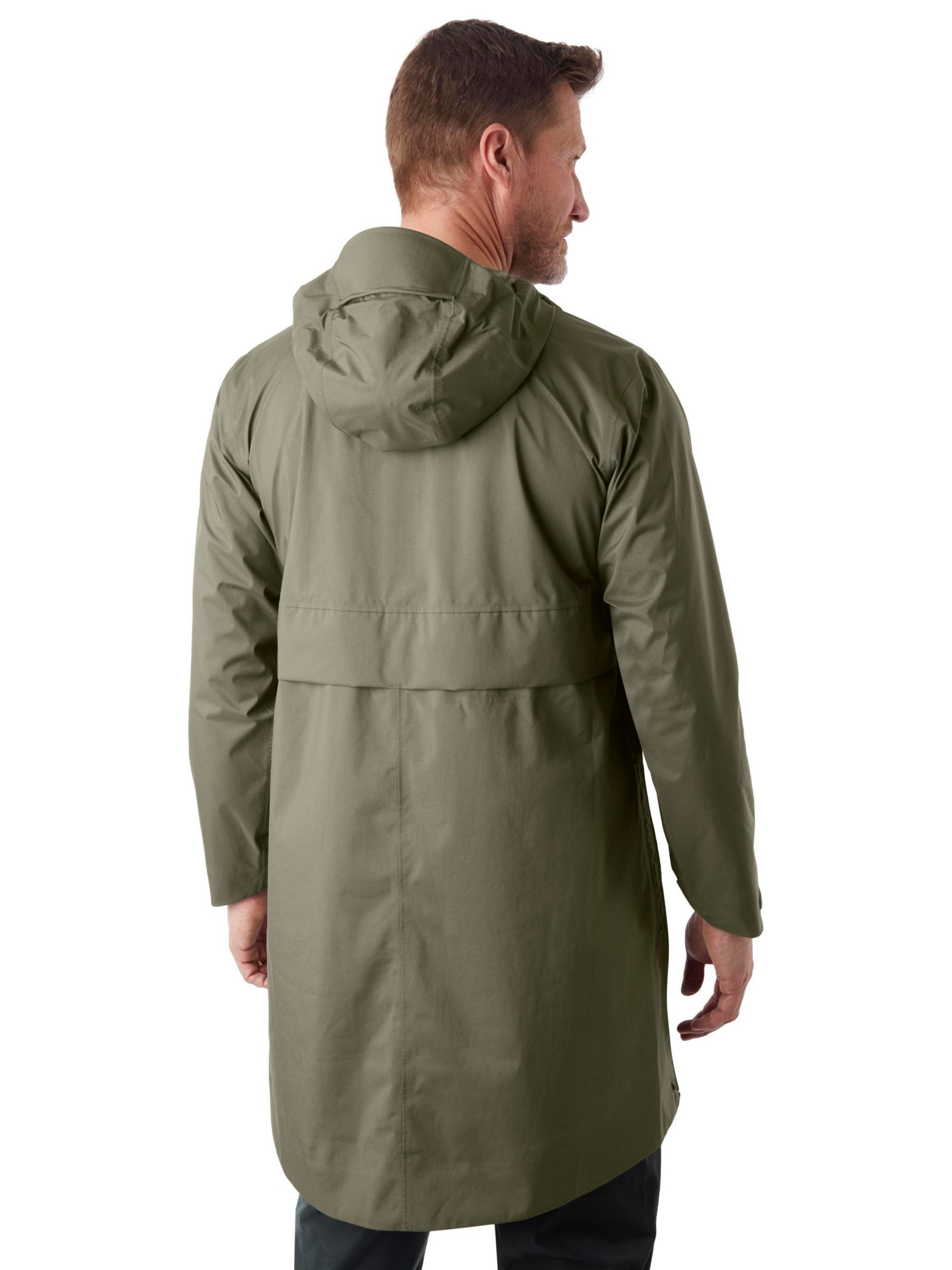 Buy Rohan Tamar Waterproof Overhead Pullover Jacket, Park Green Online at johnlewis.com