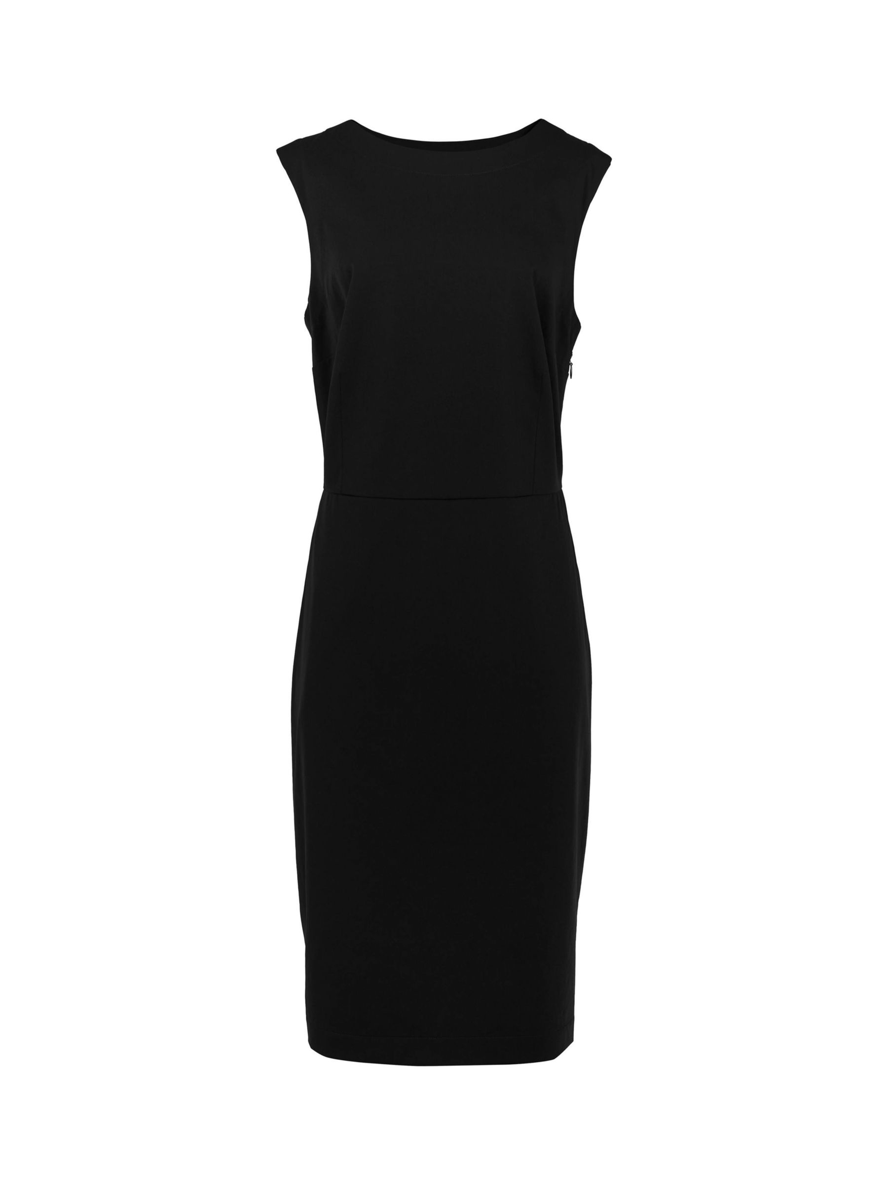 Buy Rohan Luna Knee Length Shift Dress, Black Online at johnlewis.com