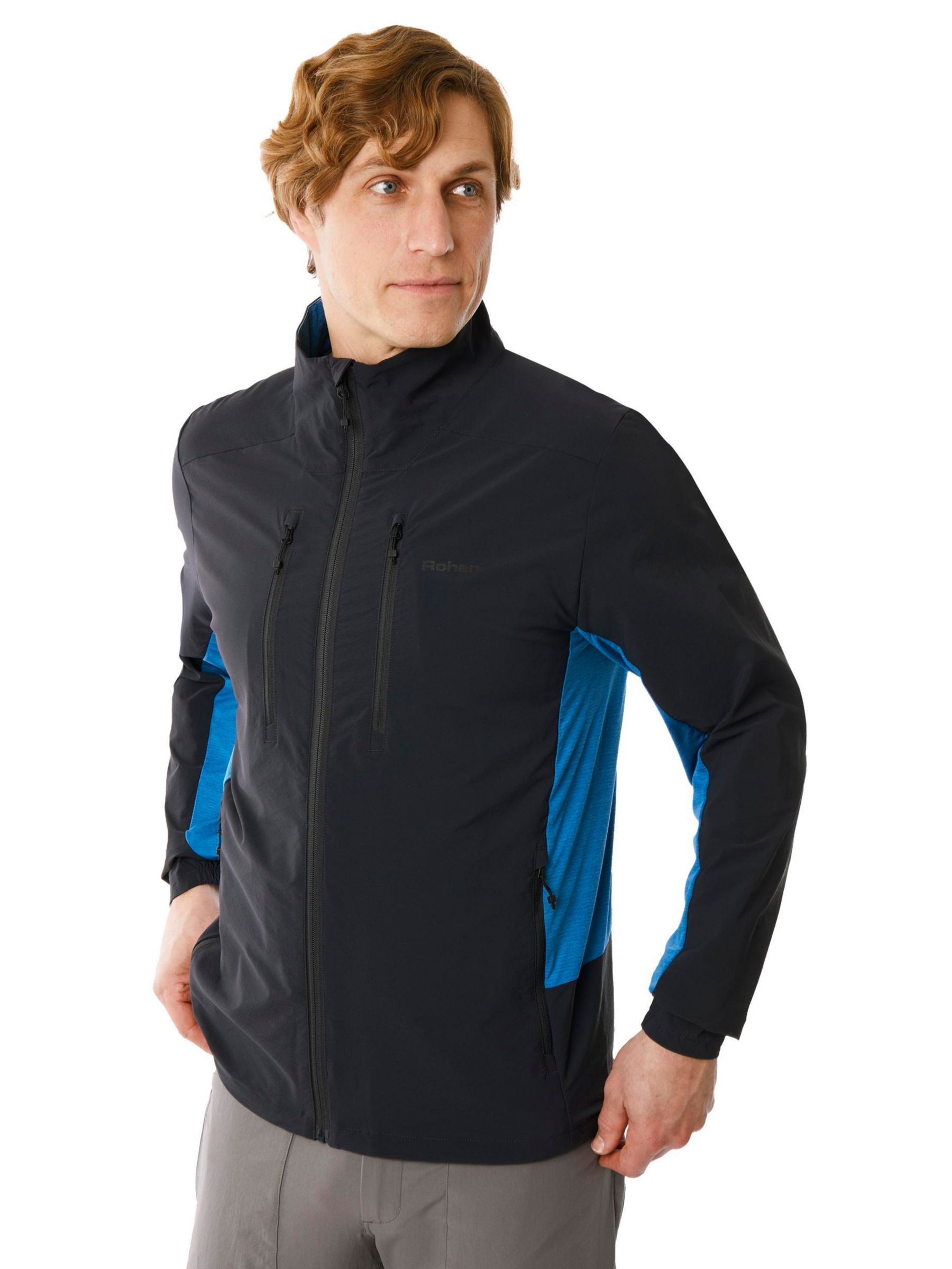 Rohan Fjell Vapour Stretch Jacket, True Navy/Electric Blue, S