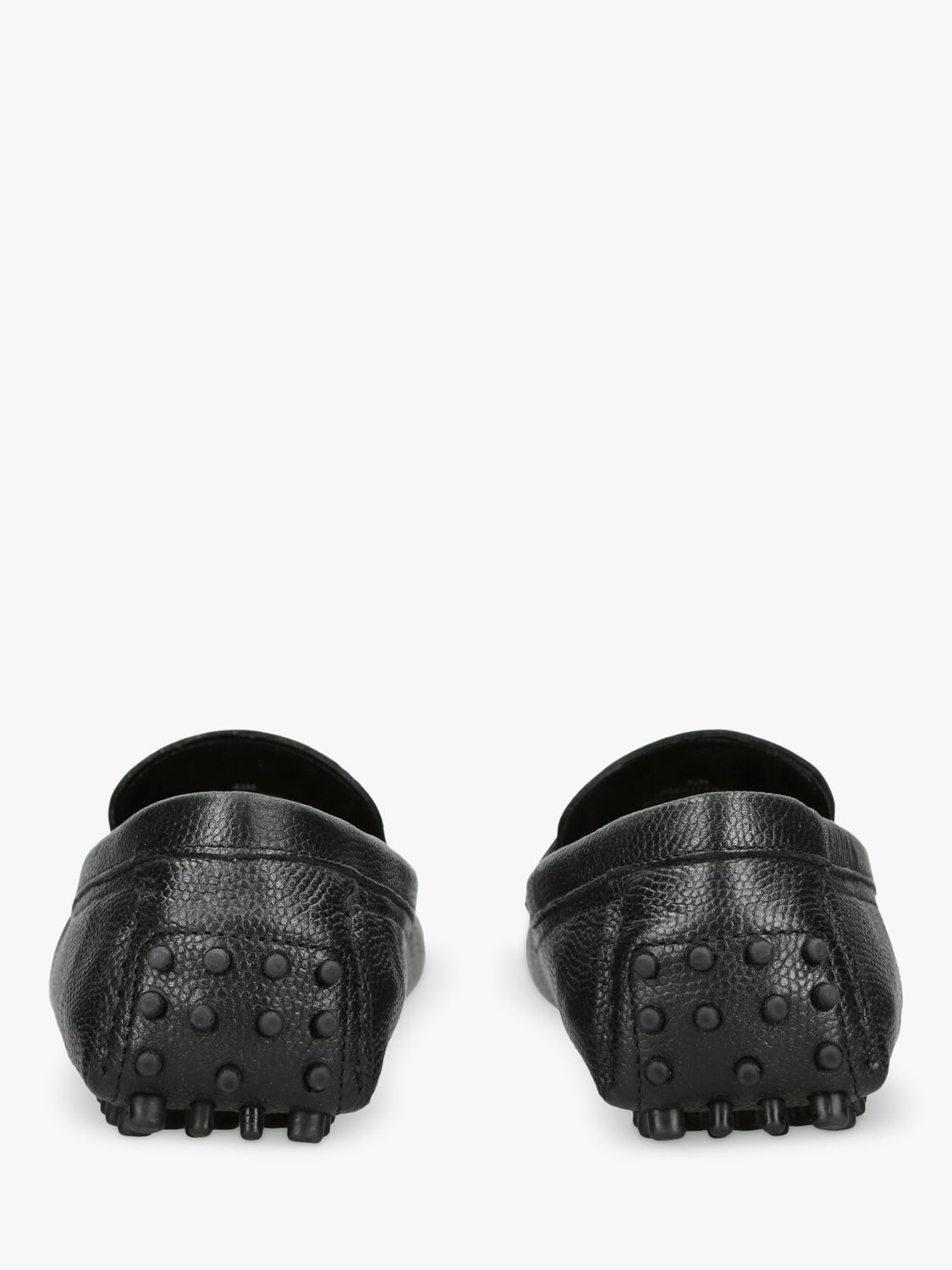 KG Kurt Geiger Rocky Leather Loafers, Black, 6