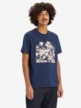 Levi's Graphic Print Relaxed Fit Short Sleeve T-Shirt, Blue