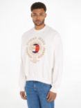 Tommy Hilfiger Boxy Luxe Sweatshirt, White