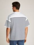 Tommy Hilfiger Stripe Skate T-Shirt, Dark Night Navy/White