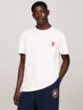 Tommy Jeans Regular Fit Logo T-Shirt, Ancient White