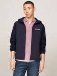 Tommy Hilfiger Zip Monogram Hoodie, Navy