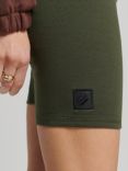 Superdry Tech Cycling Shorts, Dark Moss