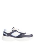 Tommy Hilfiger Chunky Leather Running Trainers, Space Blue/White