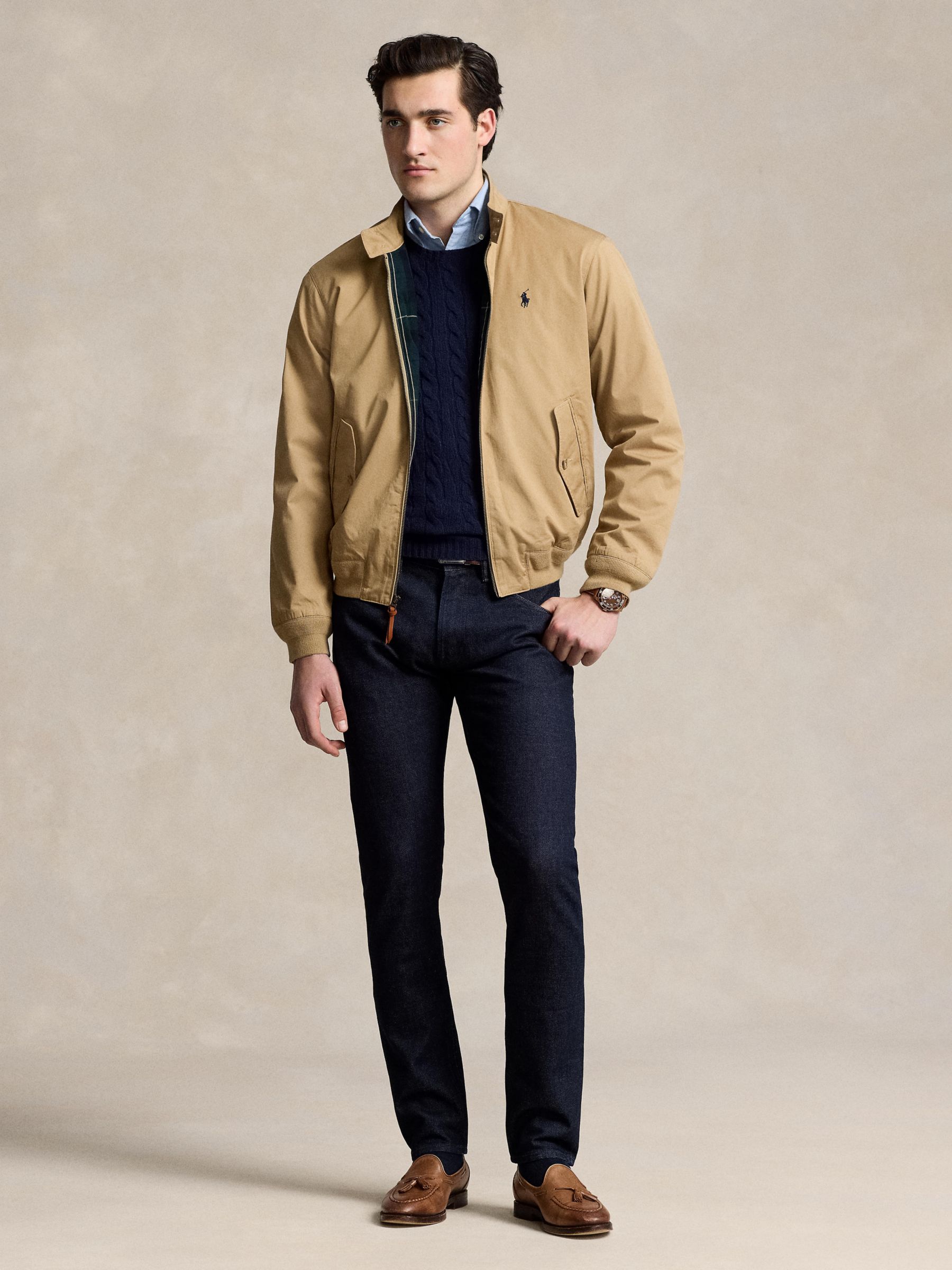 Buy Polo Ralph Lauren Twill Windbreaker Jacket Online at johnlewis.com