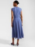 Hobbs Hailey Midi Dress, Blue/Multi