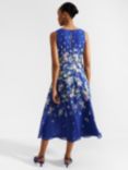 Hobbs Carly Floral Dress, Blue/Multi
