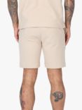 LUKE 1977 Laki Lightweight Cotton Blend Shorts, Stone