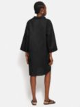 Jigsaw Linen Tunic Dress, Black