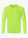 Ronhill Basic Long-Sleeved Tee, Fluo Yellow