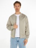 Calvin Klein Sateen Bomber Jacket, Iron Gate