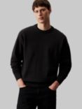 Calvin Klein Check Pattern Sweater, Ck Black