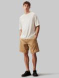 Calvin Klein Pieced Dyed Cargo Shorts, Travertine