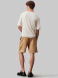 Calvin Klein Pieced Dyed Cargo Shorts, Travertine