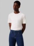 Calvin Klein Smooth Cotton T-Shirt, Vanilla Ice