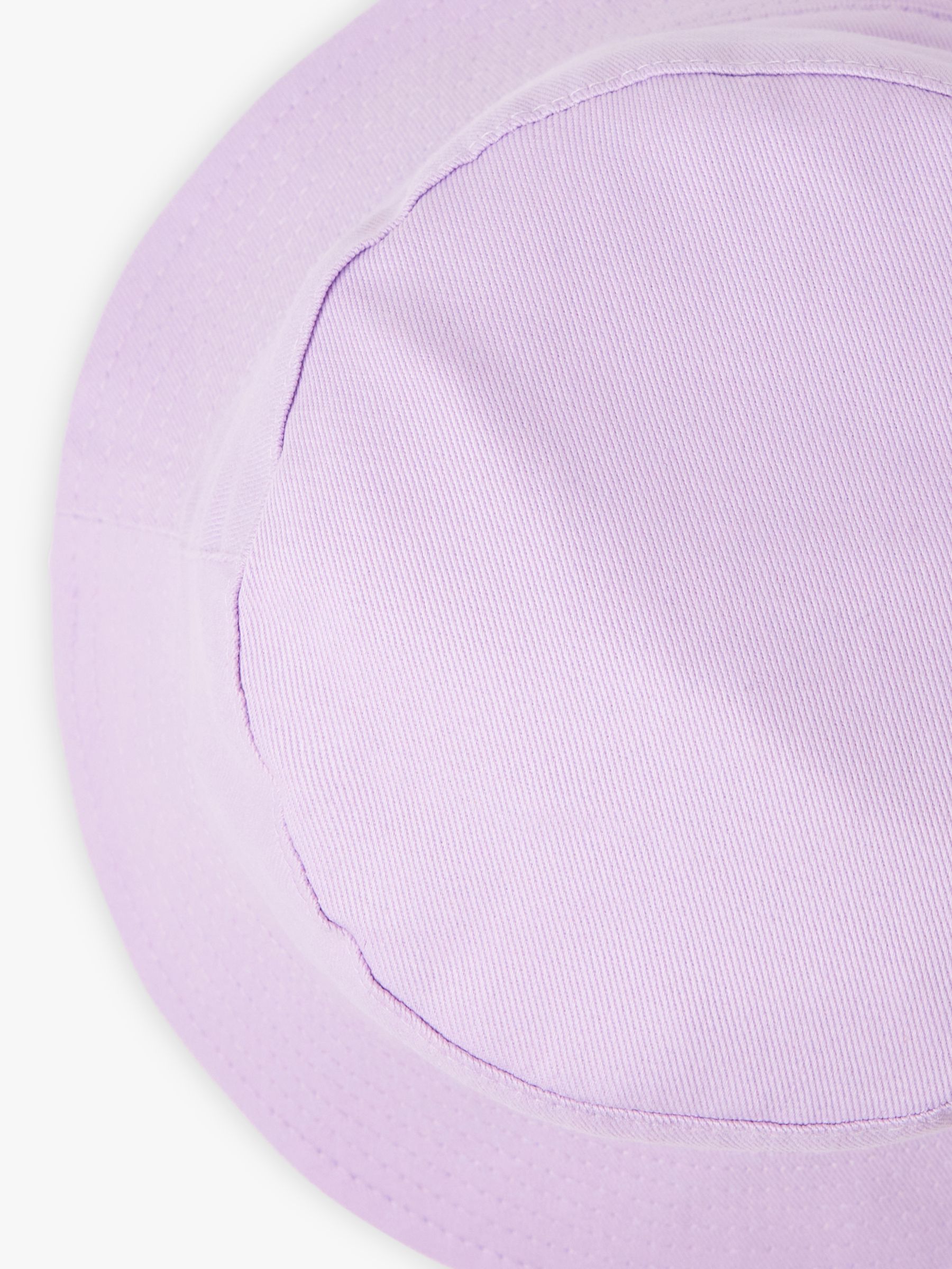 Lindex Kids' Organic Cotton Unicorn Reversible Bucket Hat, Light Lilac, 2-3 years