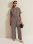 Phase Eight Petite Andra Geometric Jumpsuit, Multi