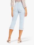 NYDJ Marilyn Straight Crop Jeans In Cool Embrace Denim With Cuffs, Brightside