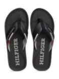 Tommy Hilfiger Beach Flip Flops, Black