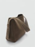Mango Casa Leather Shoulder Bag