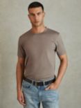 Reiss Caspian Short Sleeve T-Shirt, Grey
