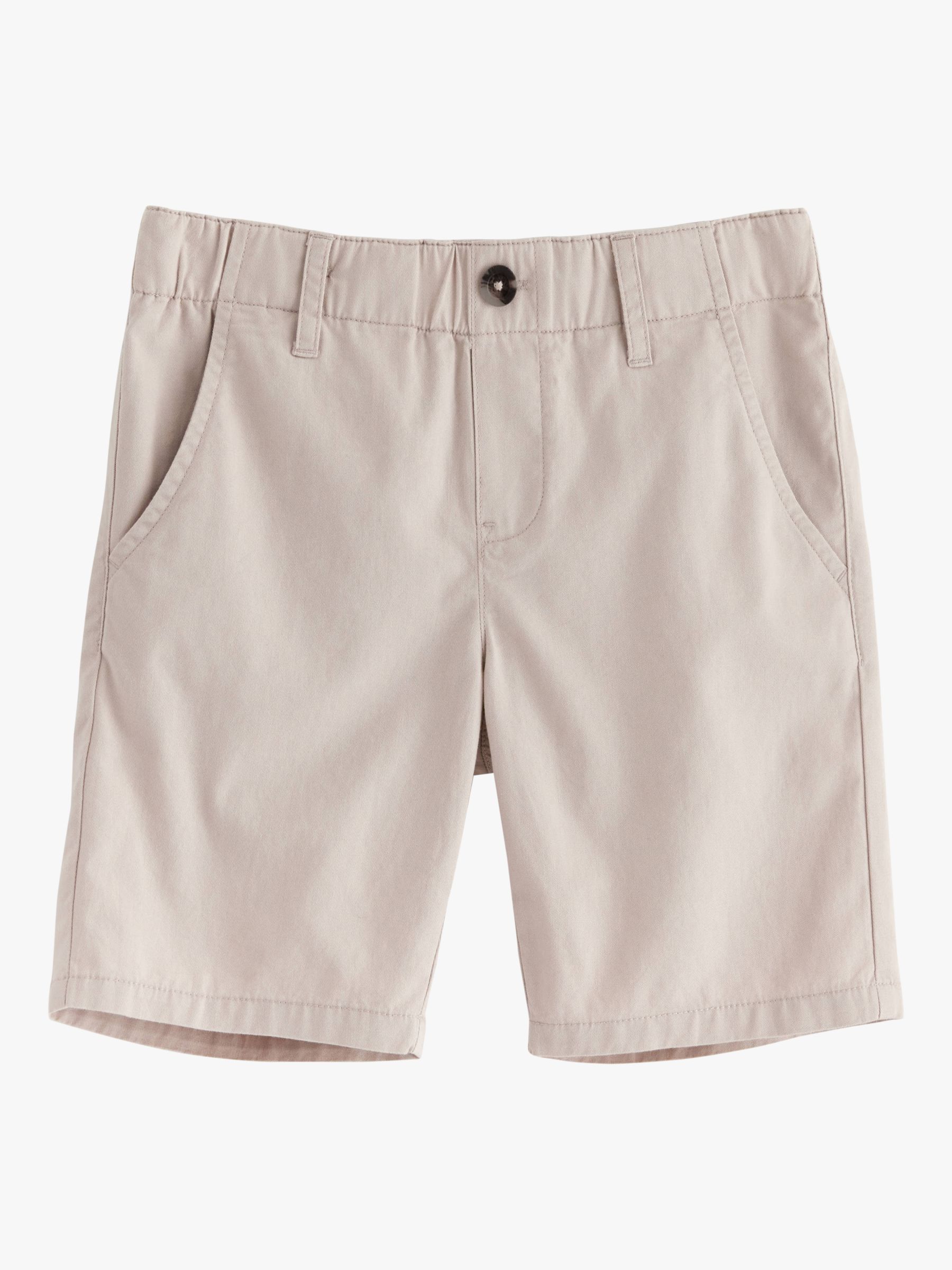 Lindex Kids' Chino Cotton Shorts, Light Grey, 5-6 years