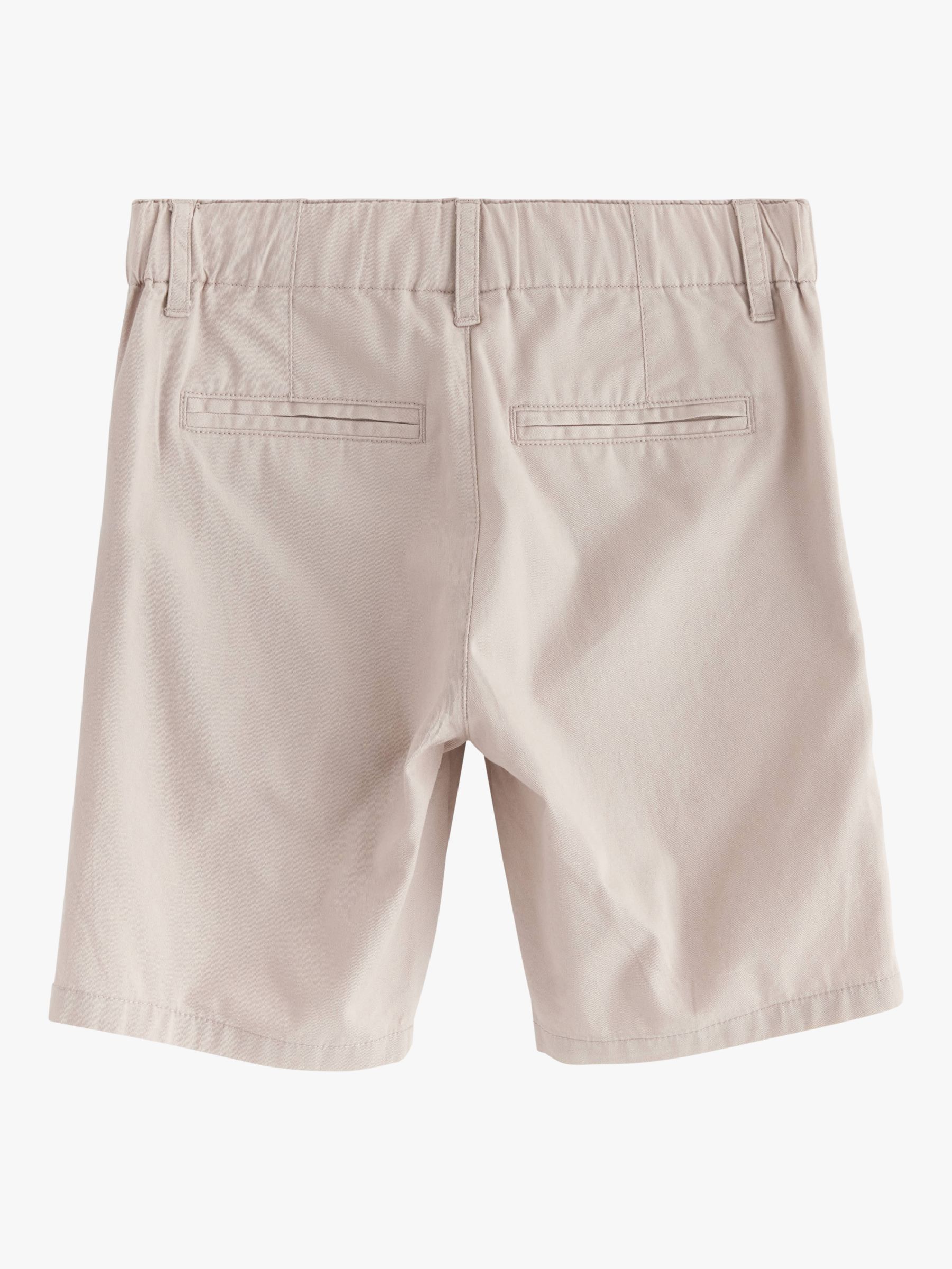 Lindex Kids' Chino Cotton Shorts, Light Grey, 5-6 years