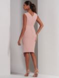 Jolie Moi Kiana Ruched Bodycon Dress, Dusty Pink