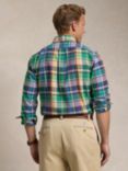 Polo Ralph Lauren Check Oxford Shirt, Green/Multi