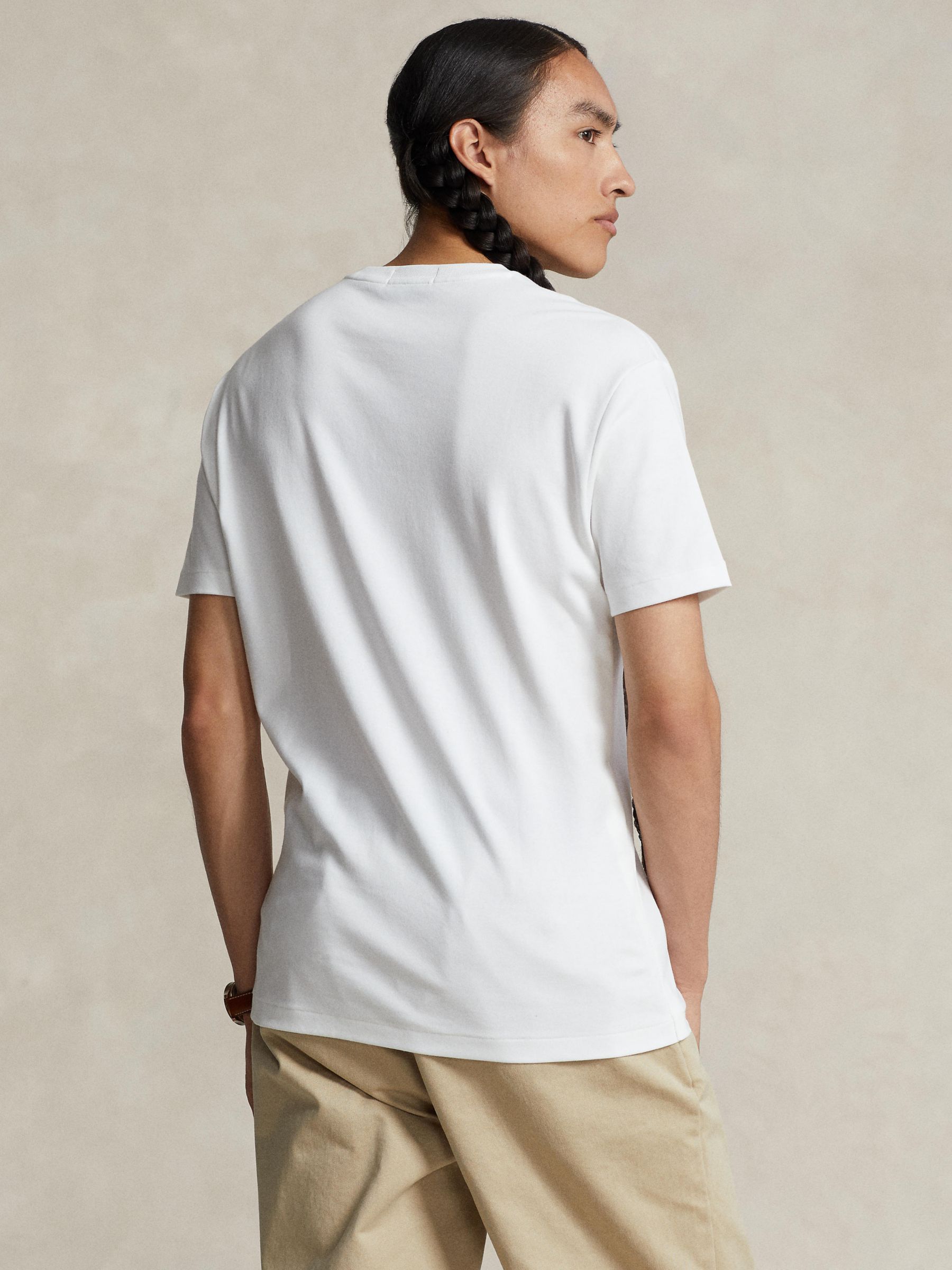Ralph Lauren Ultra Smooth T-Shirt, White, S