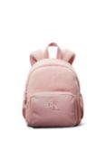 Calvin Klein Kids' Logo Teddy Rucksack, Pink Sand