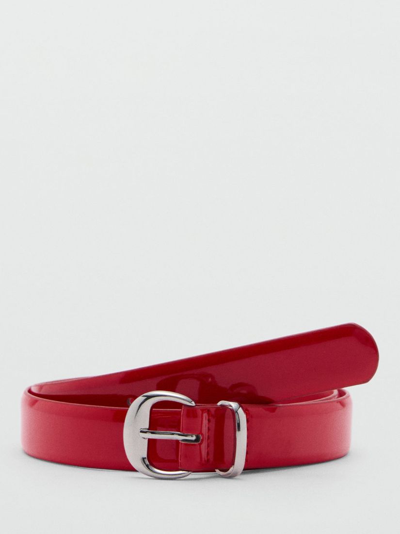 Mango Mestuds Belt, Red, L