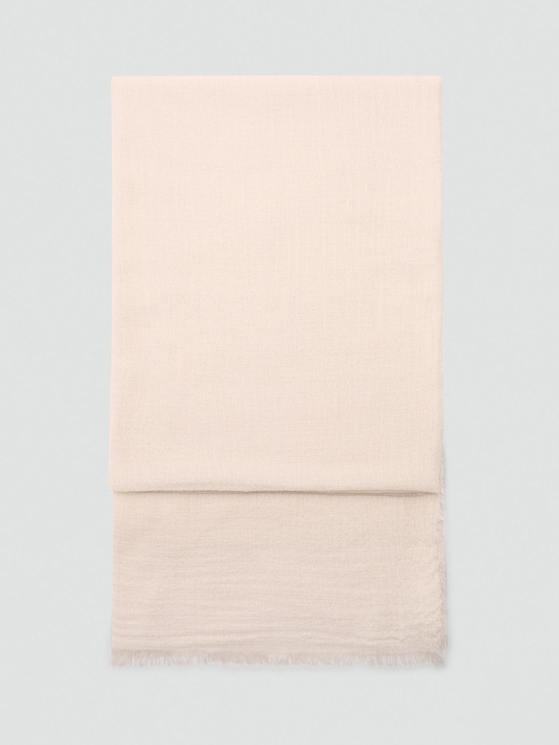 Mango Spiagia Foulard Scarf, Cream, One Size