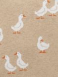 Purebaby Baby Organic Cotton Duck Jumper, Duck Jacquard