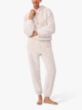 DKNY Sherpa Lounge Set, Frosted Praline