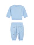 Tommy Hilfiger Baby Logo Fun Pigment Print Cardigan & Trousers Set, Vessel Blue